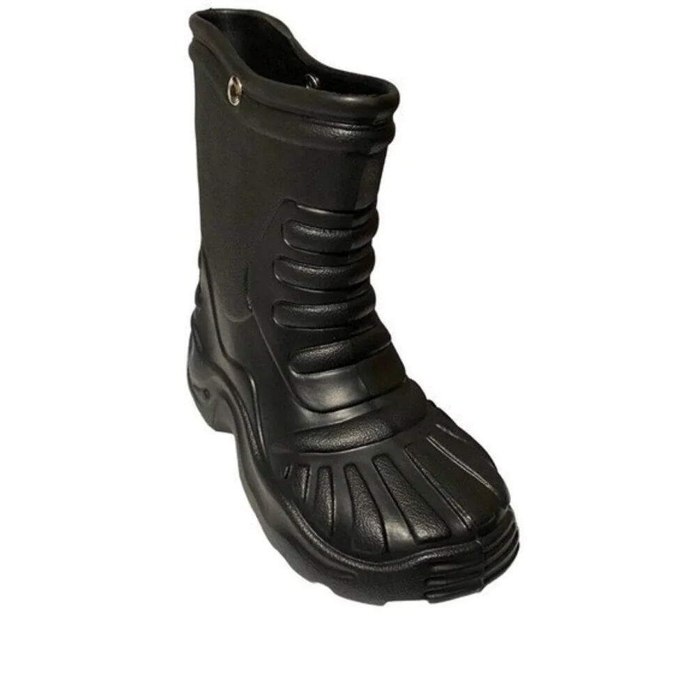 Little Boy‎ Rain Boots Black Waterproof Size 1.5 New With Tags